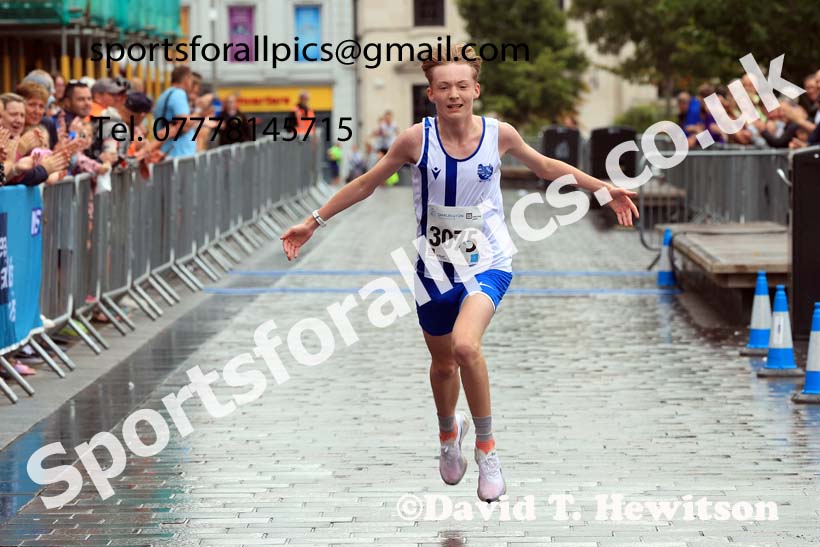 Junior 3k, 2024 Darlington 10k and Junior 3k Road Race.  Photo: David T. Hewitson/Sports for All Pics